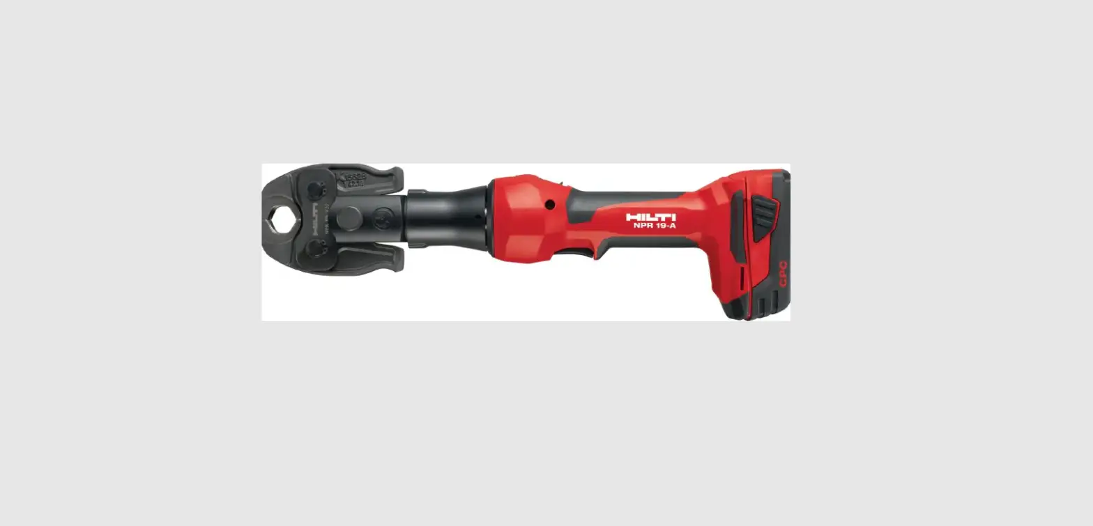 Hilti Npr 019 Ie-a22 Pipe Press Tool Instruction Manual Hilti Npr 019 Ie-a22 Pipe Press Tool Instruction Manual
