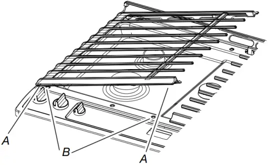 AQUALift MGR8800FZ Freestanding Gas Range Control A9