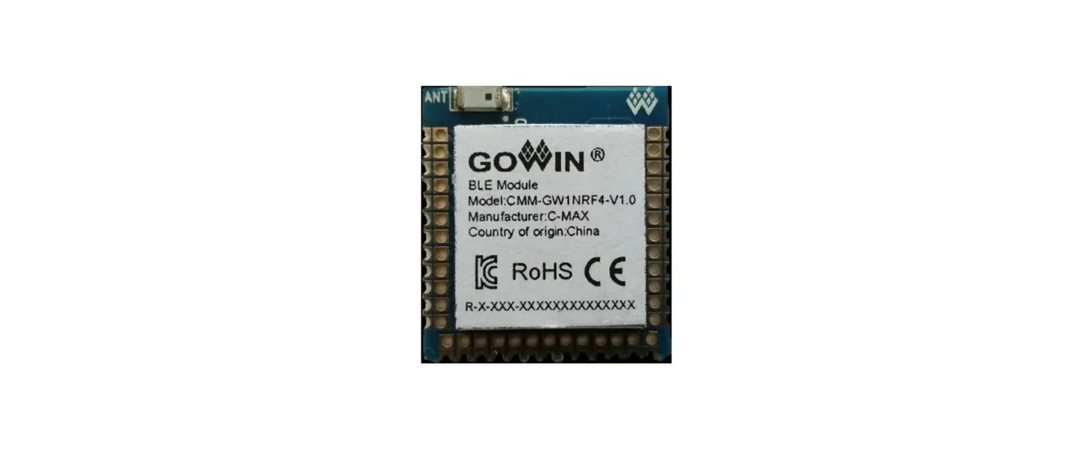 Gowin Gw1nrf Series Bluetooth Fpga User Guide