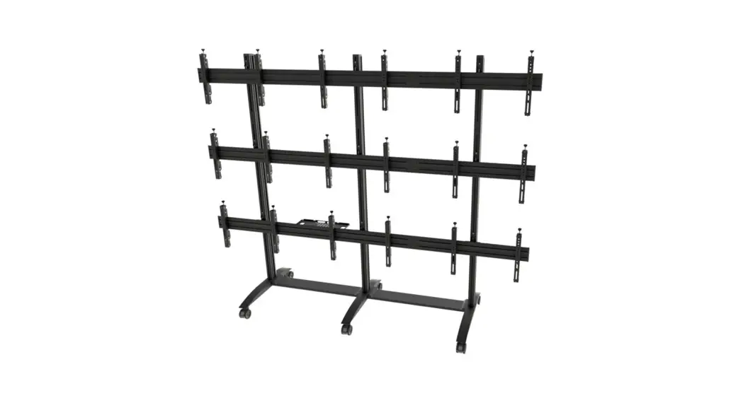 Edbak Vwta3357-l Mobile Video Wall Trolley User Manual