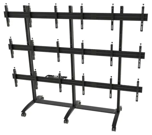edbak VWTA3357-L Mobile Video Wall Trolley