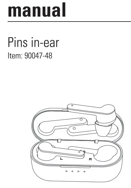 Roxcore Pins IE In-Ear Earbuds User Manual