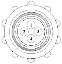 HARVEST TEC 462 Power Cable and Main Wiring Harness - fig 22
