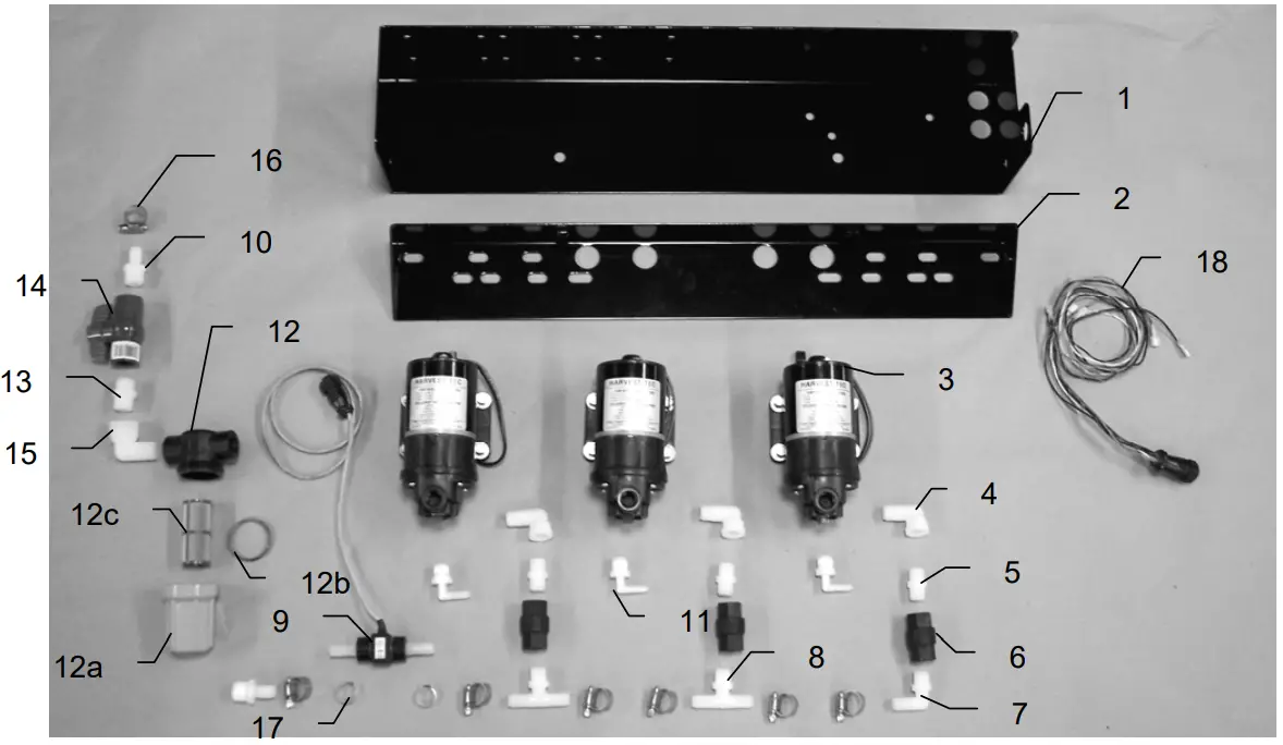 HARVEST TEC 462 Power Cable and Main Wiring Harness - fig 23