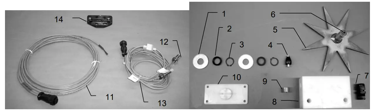 HARVEST TEC 462 Power Cable and Main Wiring Harness - fig 24