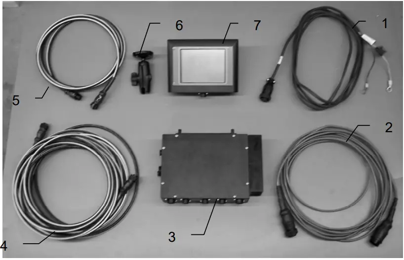 HARVEST TEC 462 Power Cable and Main Wiring Harness - fig 26