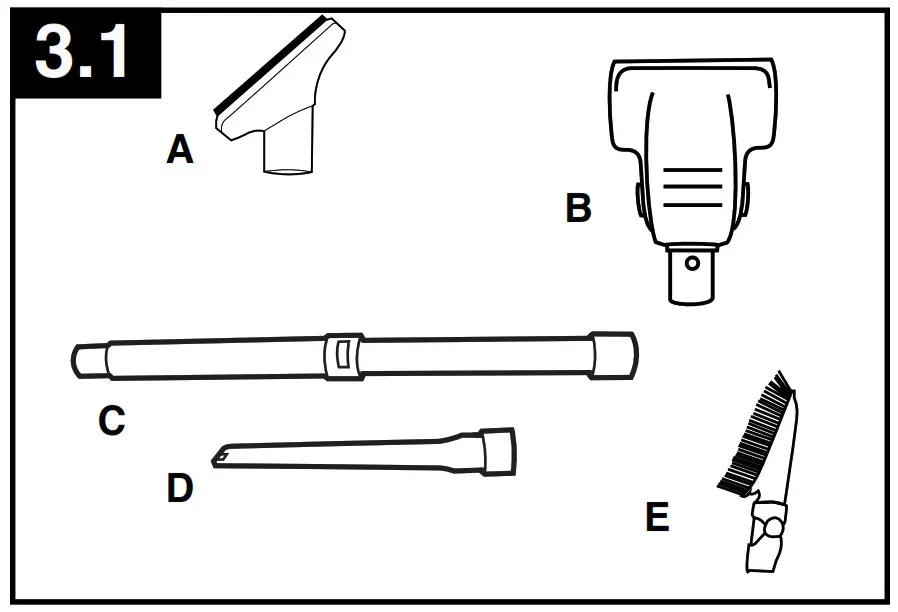 HOOVER UH72600W WindTunnel 3 High Performance - model