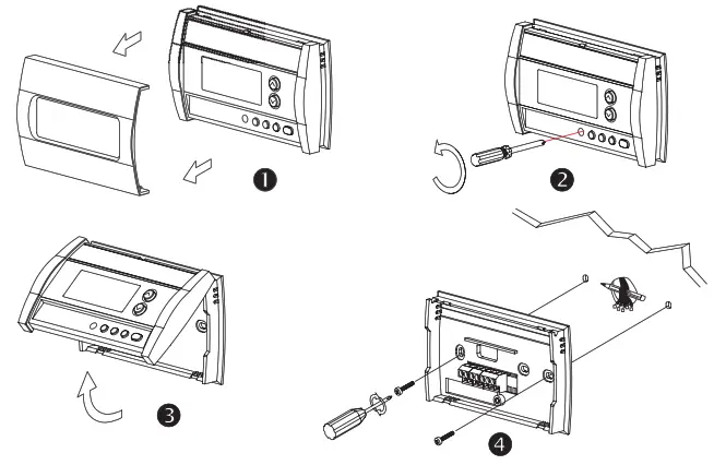 Honeywell CM507A Programmable Room Thermostat