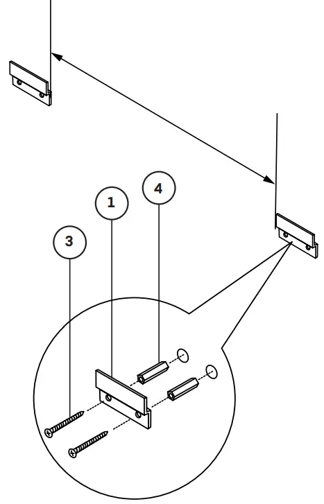 ADIRoffice 504-02-BC 48 in. x 36 in Black Lockable Double Door Enclosed Cork Board Bulletin Memo-FIG5