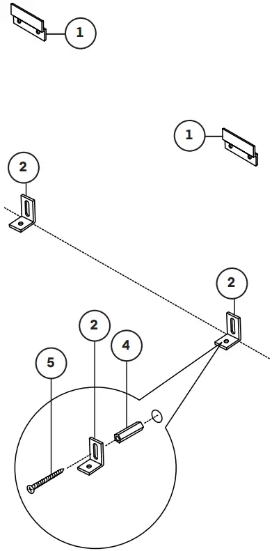 ADIRoffice 504-02-BC 48 in. x 36 in Black Lockable Double Door Enclosed Cork Board Bulletin Memo-FIG8