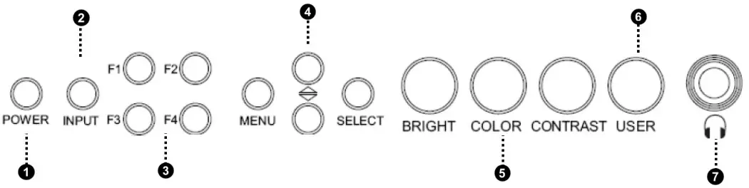 Marshall Electronics V LCD241MD 24 Inch Full Resolution 1920x1080 Rackmount Monitor - Figure 2