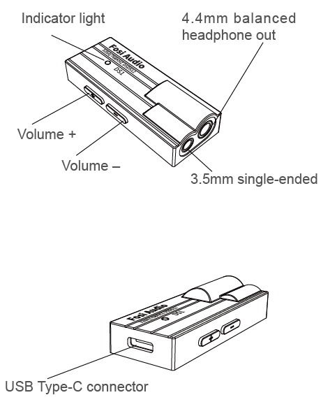Fosi Audio DS1 Headphone Amplifier-2