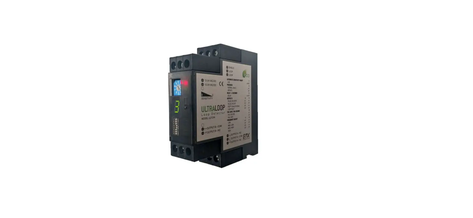 Emx Ult-din Din Rail Mount Vehicle Loop Detector Instruction Manual