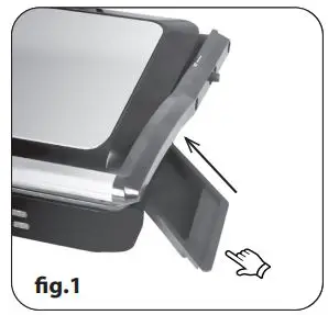 eldom GK160 Parill Contact Grill User Manual - fig.1