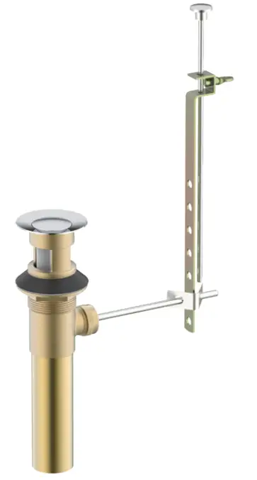 PurePro PRO18GPUBN Polished Chrome and Brushed Nickel