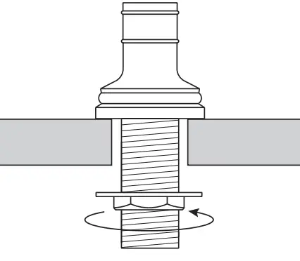 WATERSTONE 4055 4055E 4060 4060E Soap Lotion Dispenser - fig 2