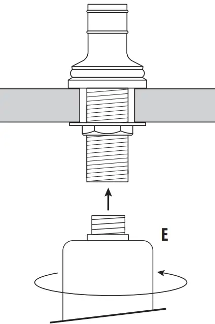 WATERSTONE 4055 4055E 4060 4060E Soap Lotion Dispenser - fig 3