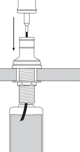 WATERSTONE 4055 4055E 4060 4060E Soap Lotion Dispenser - fig 6