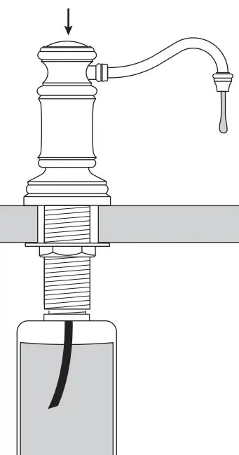 WATERSTONE 4055 4055E 4060 4060E Soap Lotion Dispenser - fig 7