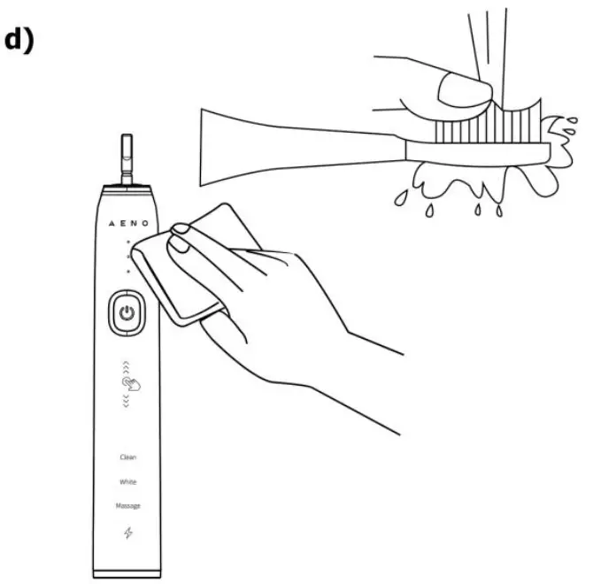AENO DB3 DB4 Toothbrush - Product Overview 3