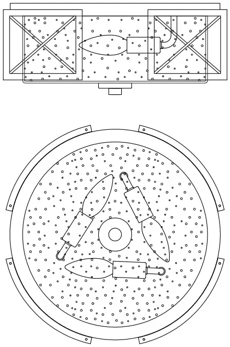 LNC YUMNR2LWS4911F8 Vine 3 Light 13 Inch LED Flush Mount Light - FIGURE 1