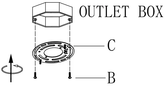 LNC YUMNR2LWS4911F8 Vine 3 Light 13 Inch LED Flush Mount Light - FIGURE 10