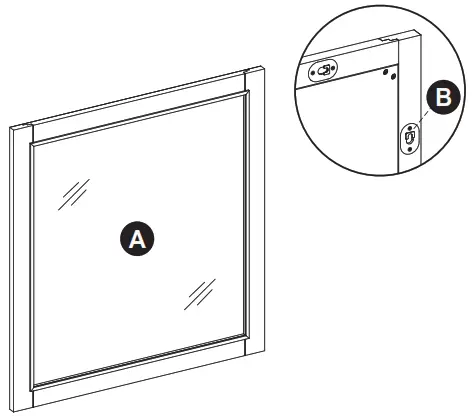 Neutypechic 1591MR 28 241, 1591MR 28 247 28 Inch Mirror - PACKAGE CONTENTS