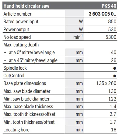 BOSCH-PKS-40-Circular-Saw-fig-7