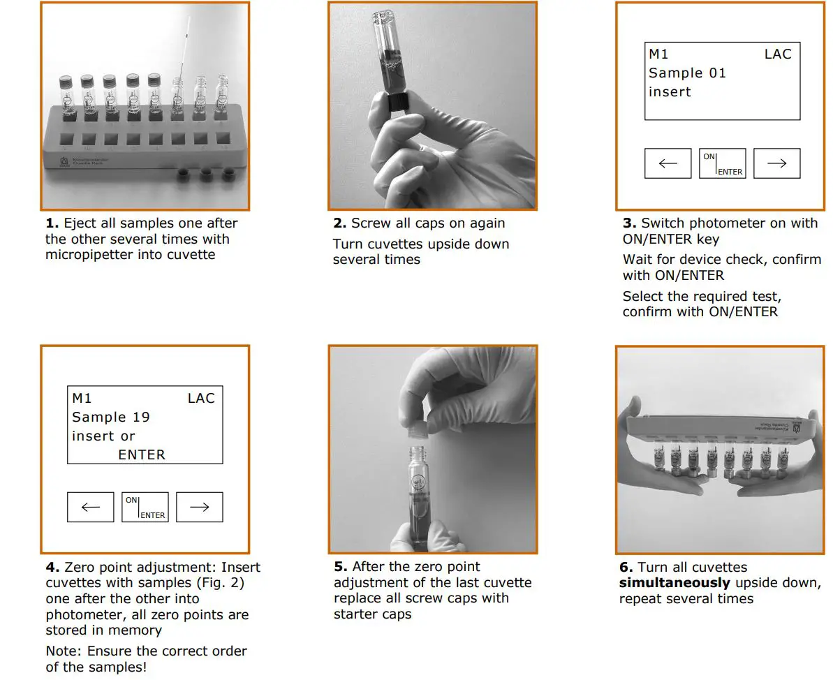 PRAXISDIENST DP 110 Lactat Photometer Plus User Manual - Number of samples per series Up to 20 samples at the same time