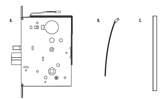 COMMAND-ACCESS-ML190-Series-Electrified-Mortise-Lock-FIG-1