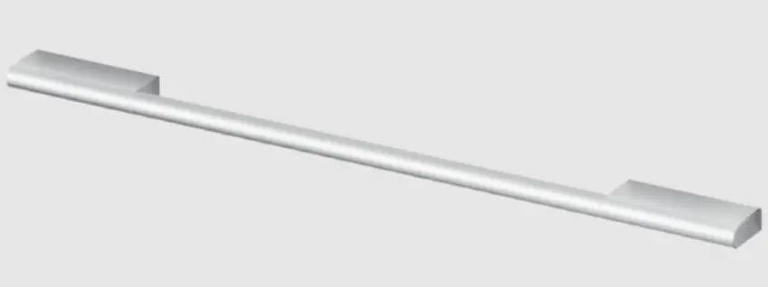 FISHER PAYKEL AHP3-DWDD-SX 24 Inch Professional Round Flush Handle-PRODUCT-IMAGE