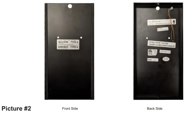 VIZION FULHAM VJTUNV015LNxyyB11 12 Inch Wall Sconce Luminaire - Fig 6