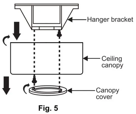 FIG 5 HANGING THE FAN.JPG