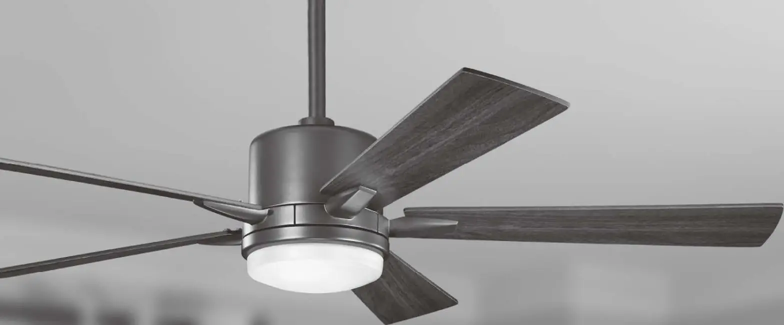 Kichler 330060sbk 60 Inch 5 Blade Indoor Led Ceiling Fan Instruction Manual