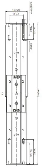 Turbosound iQ15-WB Steel Wall Brackets for iQ Series Loudspeakers - -- 8