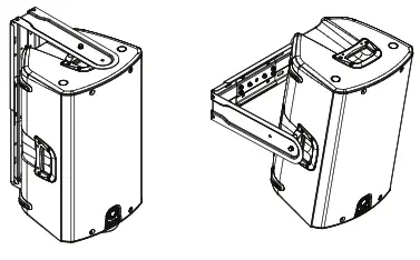 Turbosound iQ15-WB Steel Wall Brackets for iQ Series Loudspeakers - WALL MOUNTED 3