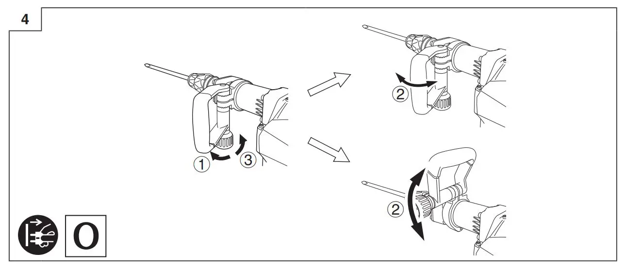 HiKOKI H 60MC Demolition Hammer - Figure 4