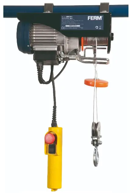 FERM LHM1011 Electric Lever Hoist 500W