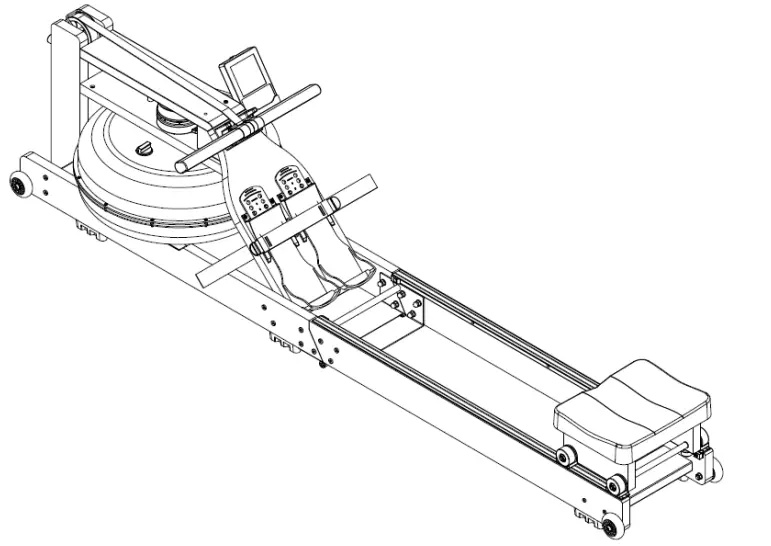 STORMRED Flyer Rowing Machine
