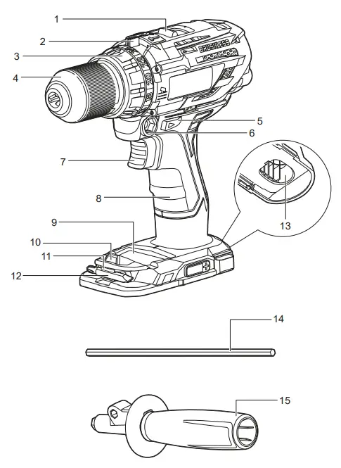 RYOBI-R18PD7-Brushless-Combi-Drill-FIG-2