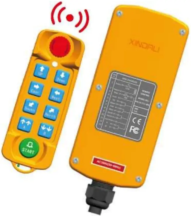 XINDALI XDL19 F21 XCD Industrial Wireless Remote Control