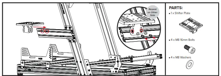 next level RACING GT Elite Simulator Cockpit - 44