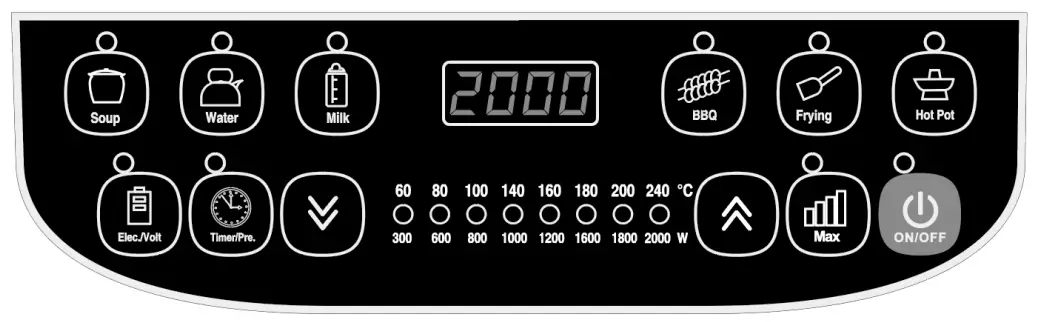 PowerPac PPIC887 Ceramic Cooker - APPLIANCE