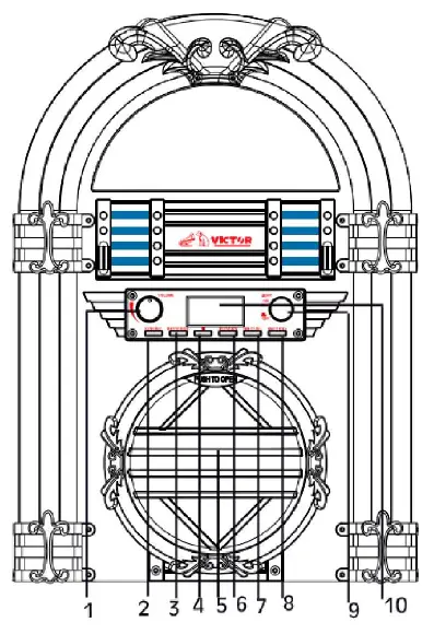 naxa-VDTJ-1500-Desktop-Bluetooth-Jukebox-FIG-1