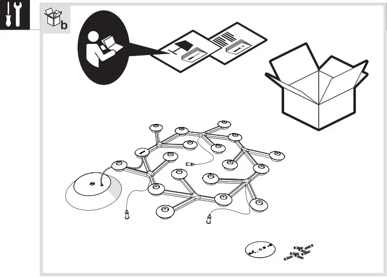 Artemide LED Net Circolare Suspension Light - overview 13