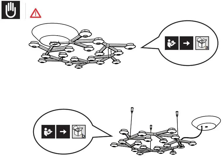 Artemide LED Net Circolare Suspension Light - overview 2
