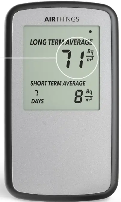 AIRTHINGS 223 Radon Detector fig 4