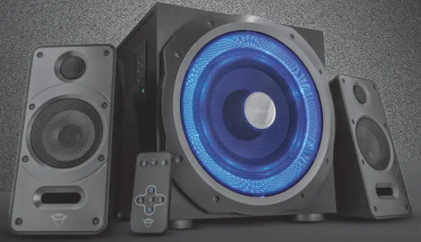 Trust 23043 GXT 688 Torro Illuminated 2.1 Speaker Set