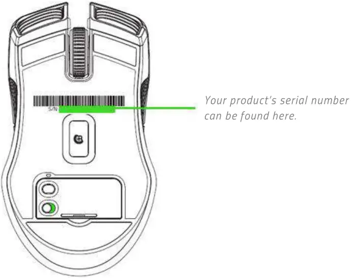 RAZER LANCEHEAD Wireless Gaming Mouse - wide range