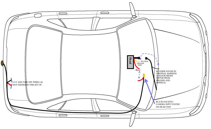 POLARIS GPS BT50 Luxx Wireless Carplay - CONSTANT CAMERA AND TRIGGER